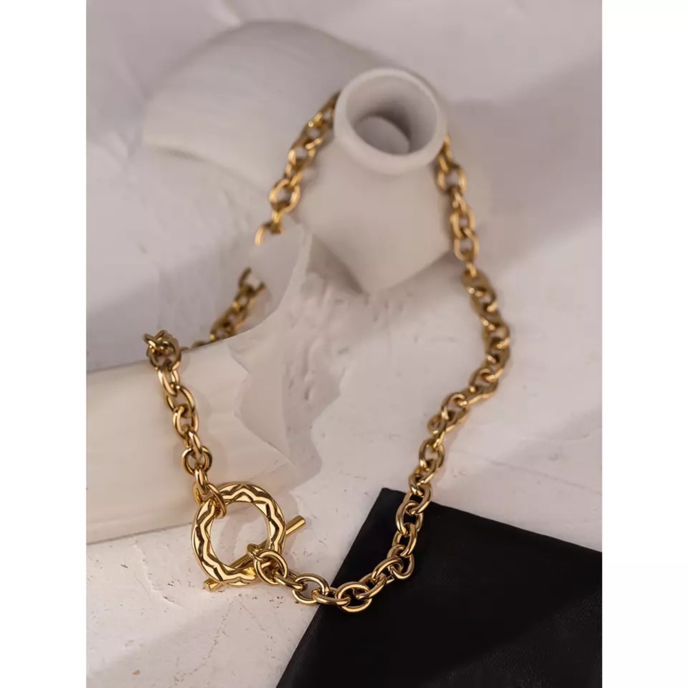 Stainless Steel Women Necklace & Bracelet Set - Picture 7 of 7